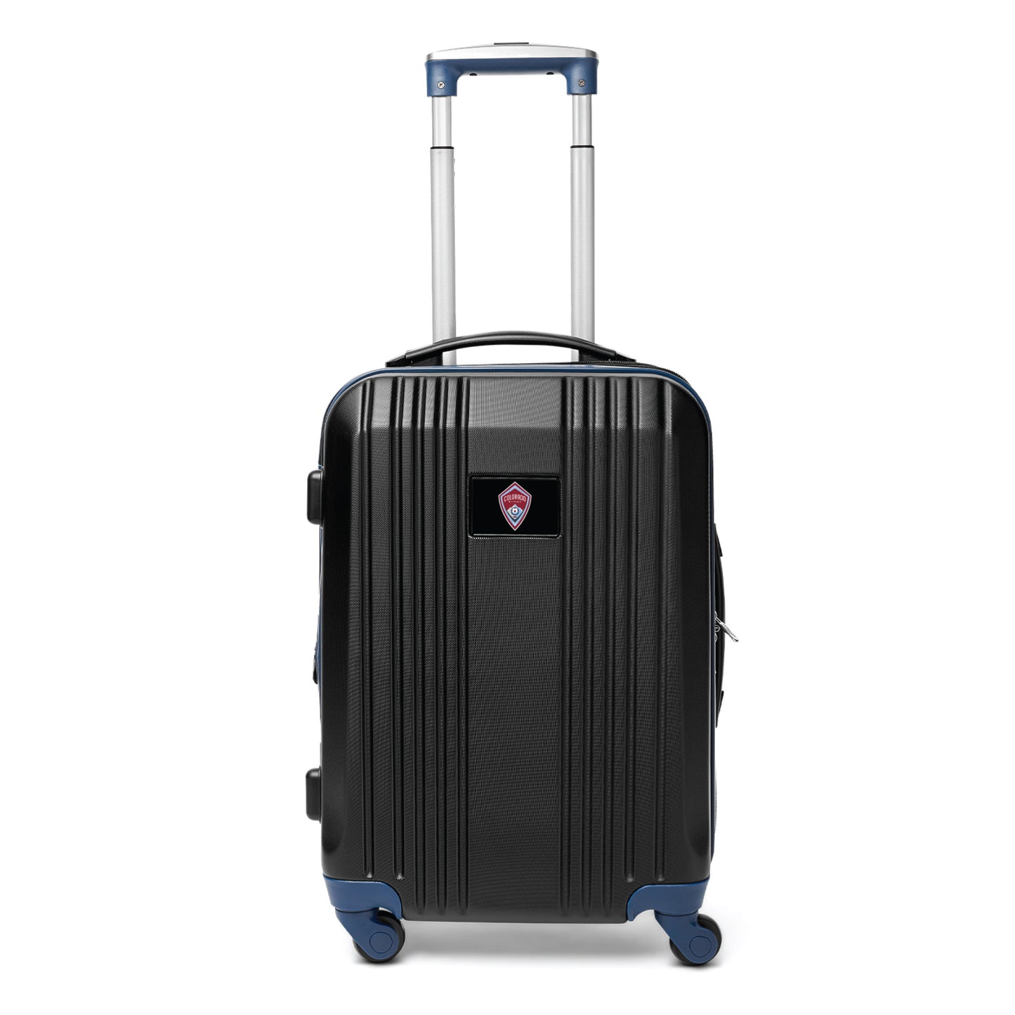 Colorado Rapids 21" Two-Tone Carry On Spinner Luggage- NAVY