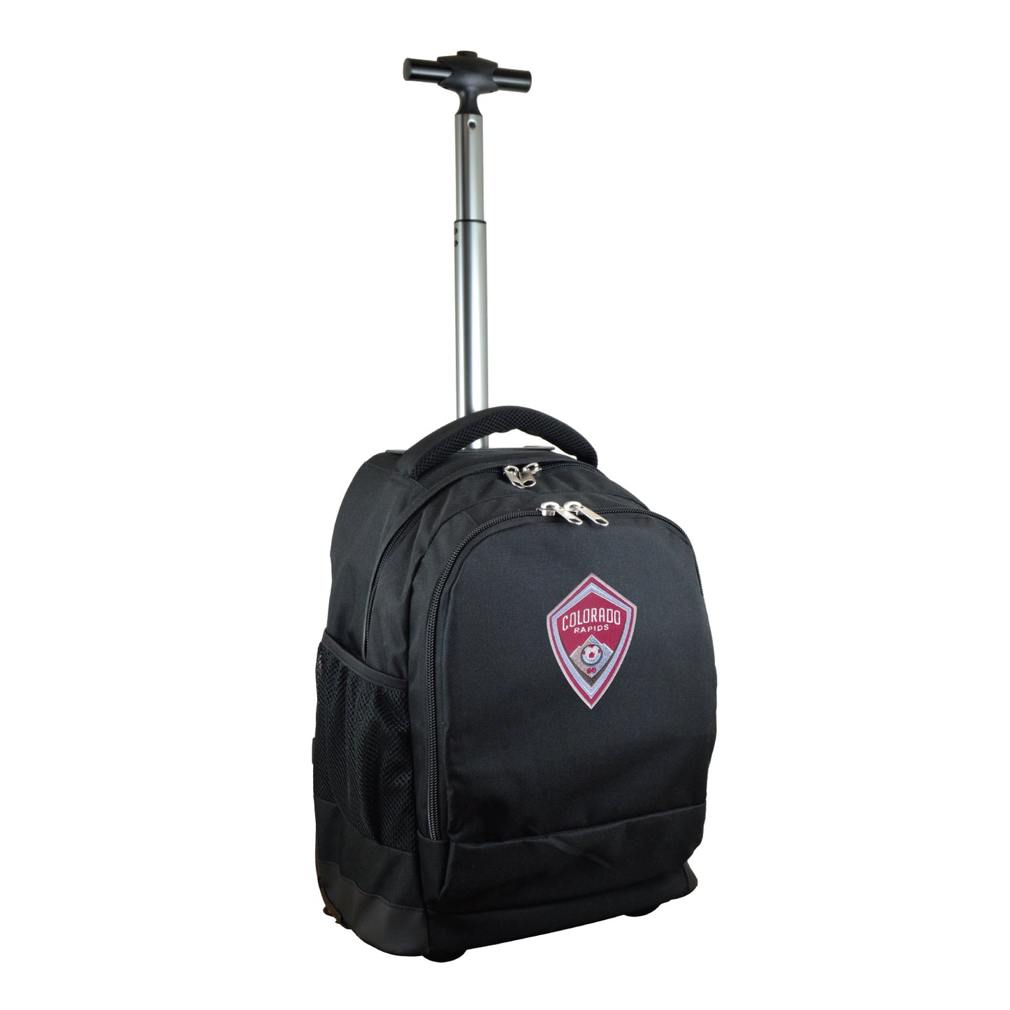 Colorado Rapids 19" Premium Wheeled Backpack-Black