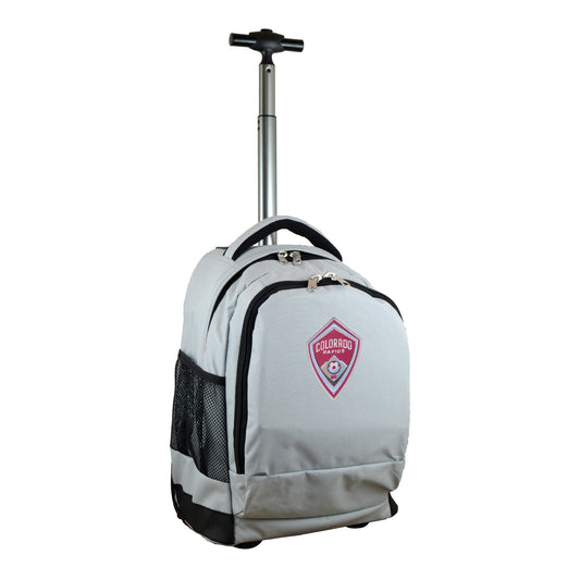 Colorado Rapids 19" Premium Wheeled Backpack-Gray