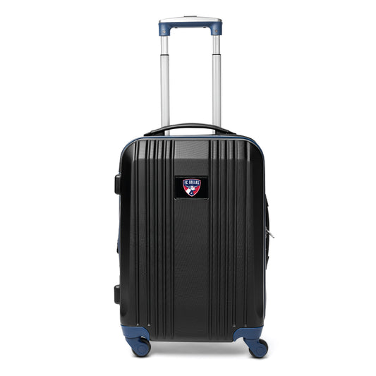 FC Dallas 21" Two-Tone Carry On Spinner Luggage- NAVY