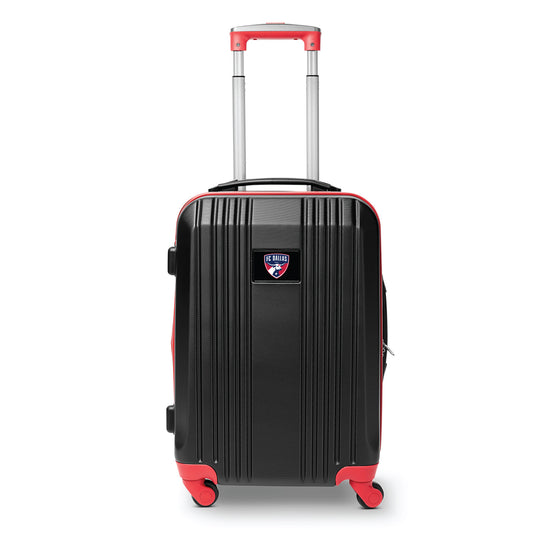 FC Dallas 21" Two-Tone Carry On Spinner Luggage- RED