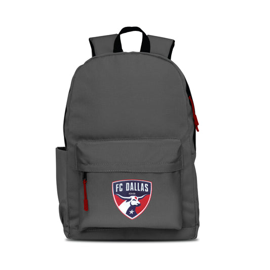 FC Dallas Campus Laptop Backpack - Gray/Red