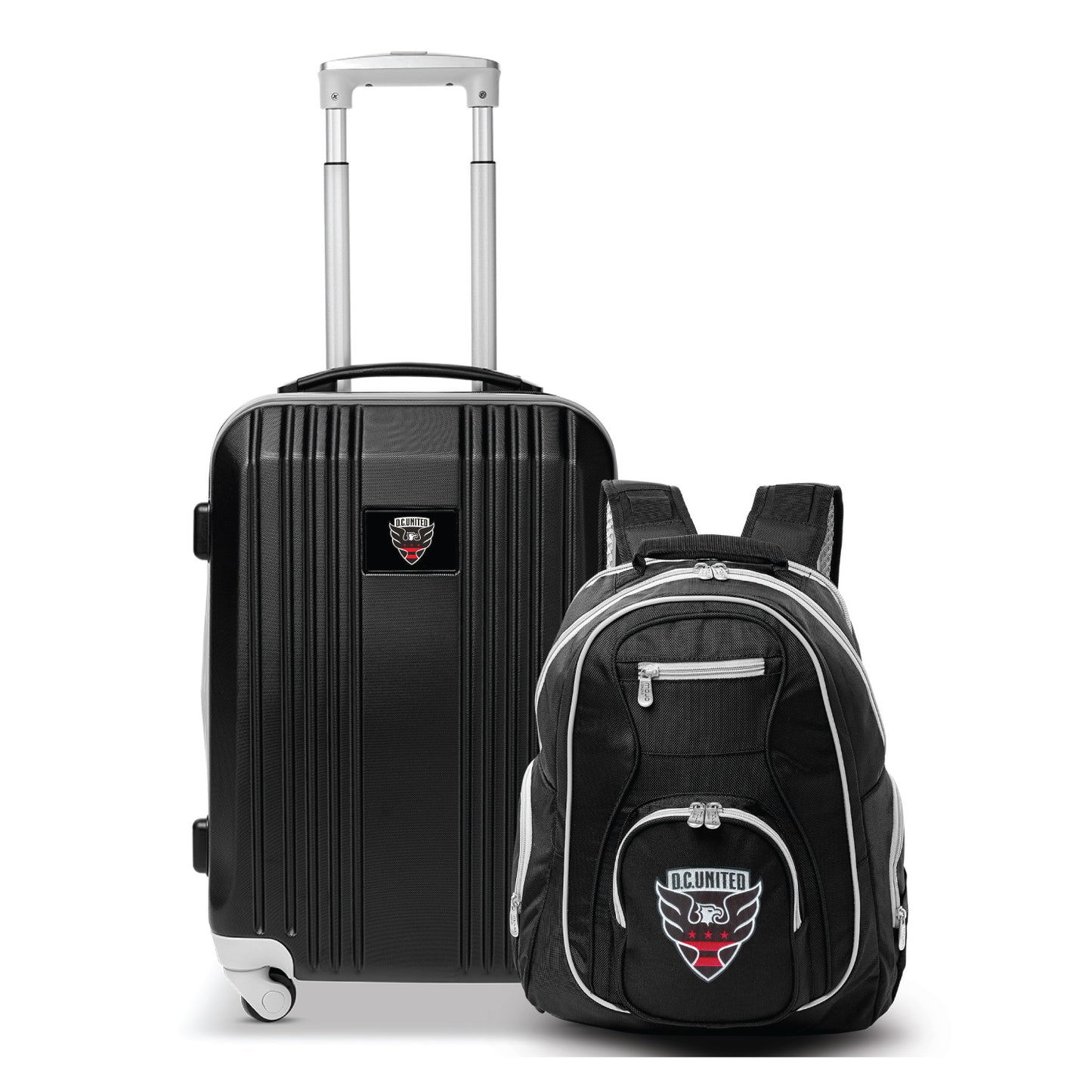 D.C. United Premium 2-Piece Backpack & Carry-On Set- GRAY