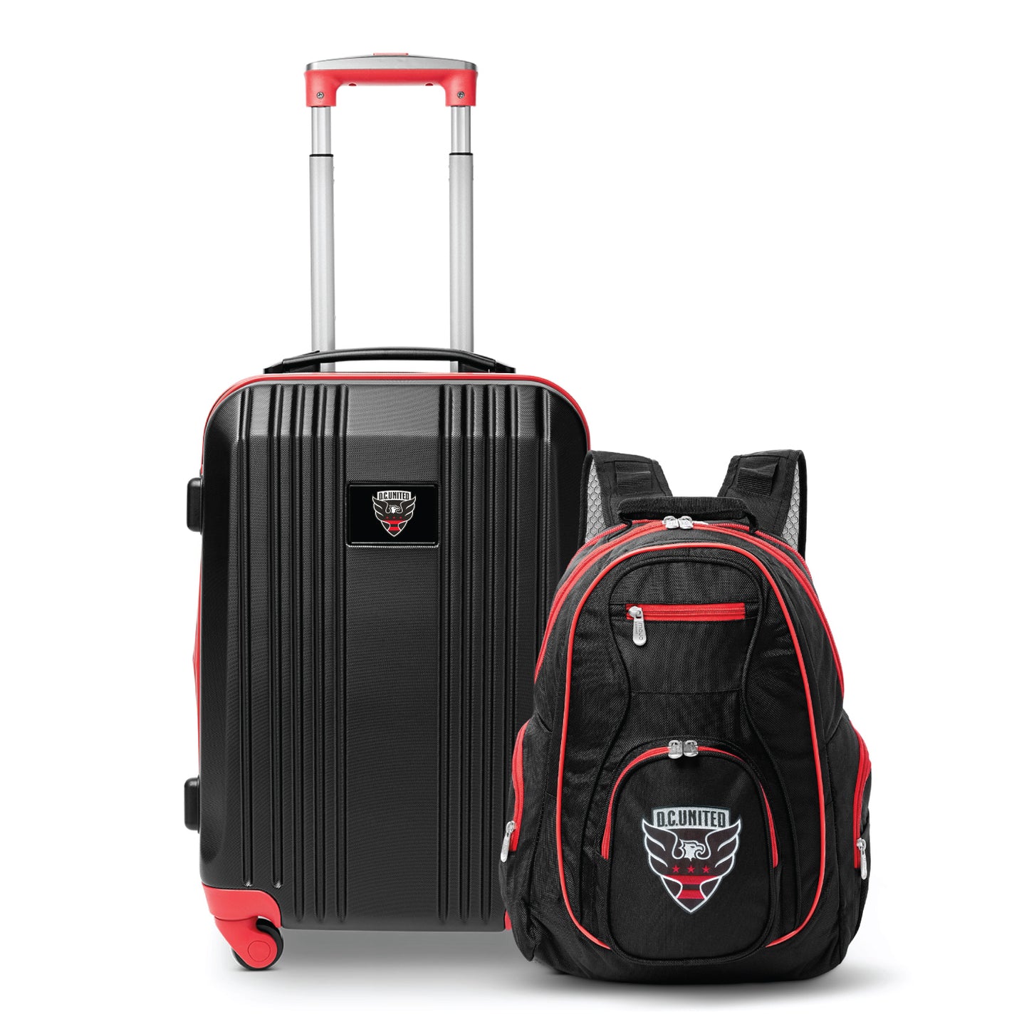 D.C. United Premium 2-Piece Backpack & Carry-On Set- RED