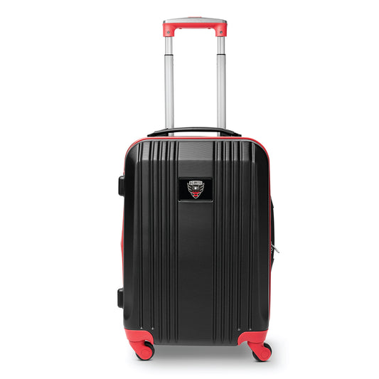 D.C. United 21" Two-Tone Carry On Spinner Luggage- RED