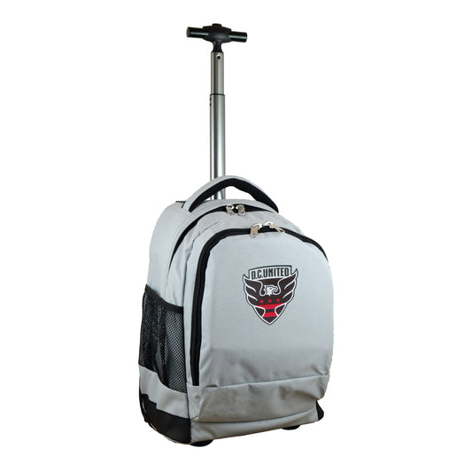 D.C. United 19" Premium Wheeled Backpack-Gray