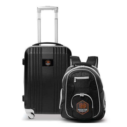 Houston Dynamo FC Premium 2-Piece Backpack & Carry-On Set- GRAY