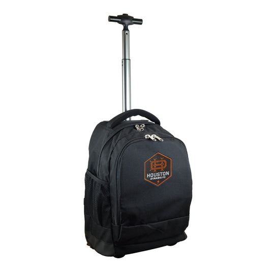 Houston Dynamo FC 19" Premium Wheeled Backpack-Black