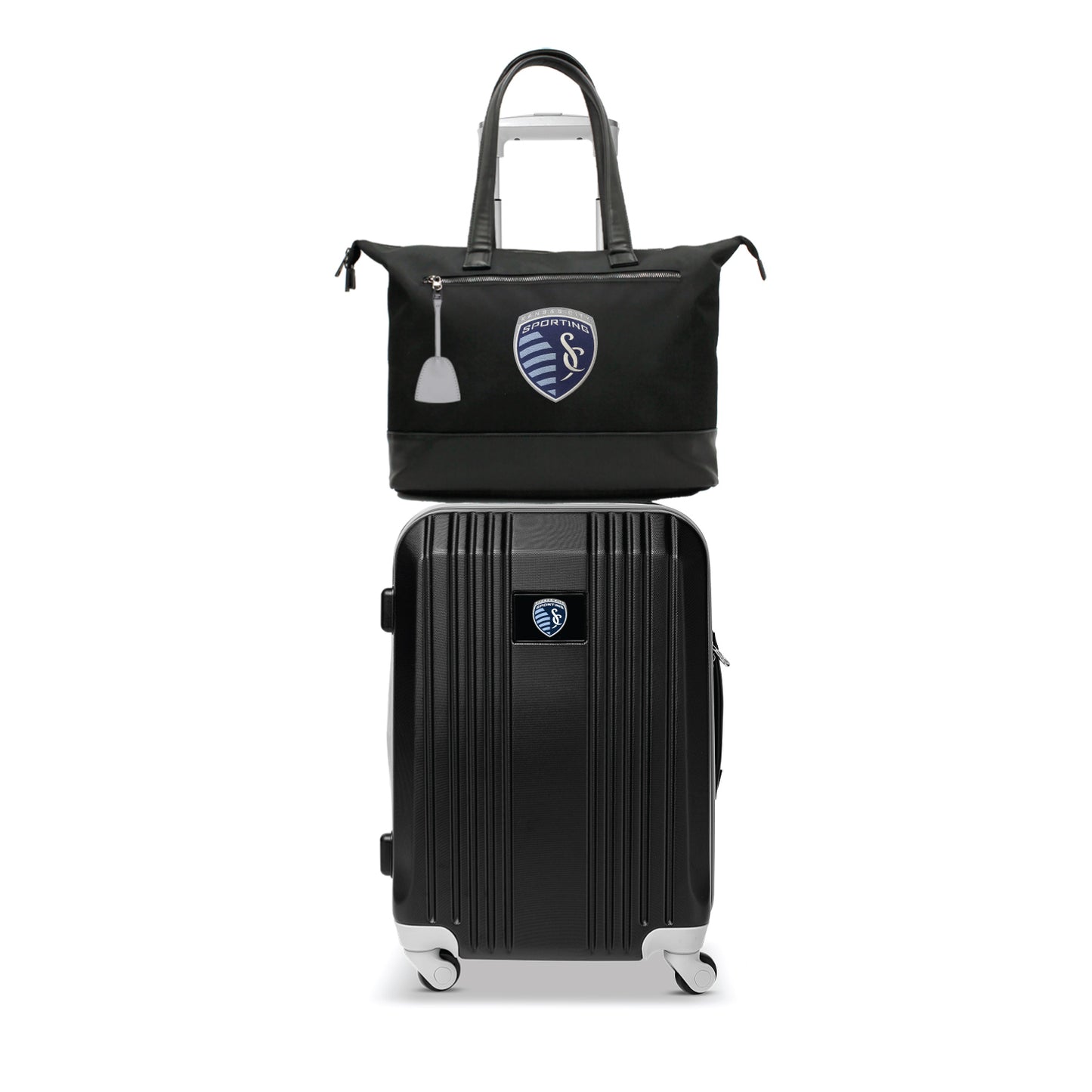 Sporting Kansas City Tote Bag and Luggage Set -GRAY