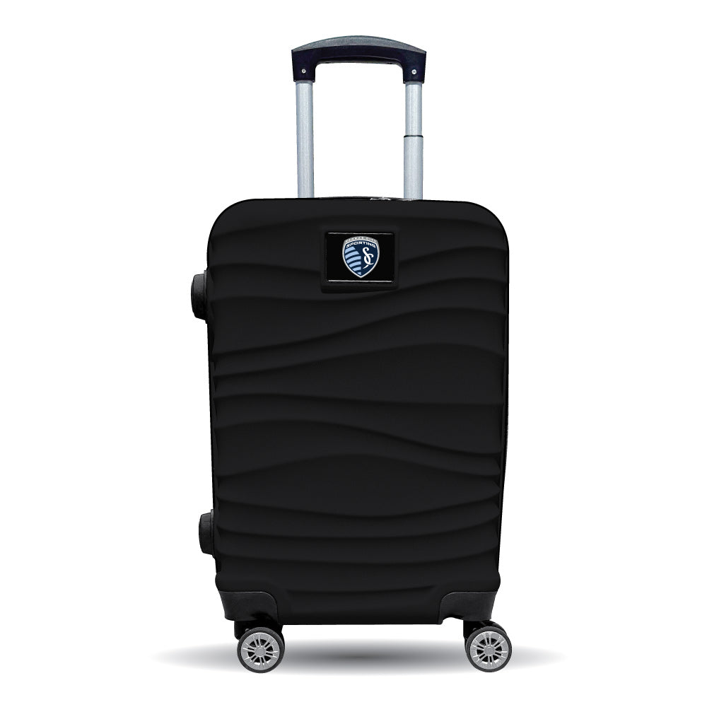 Sporting Kansas City Color Blitz 21-inch carry-on luggage in Black