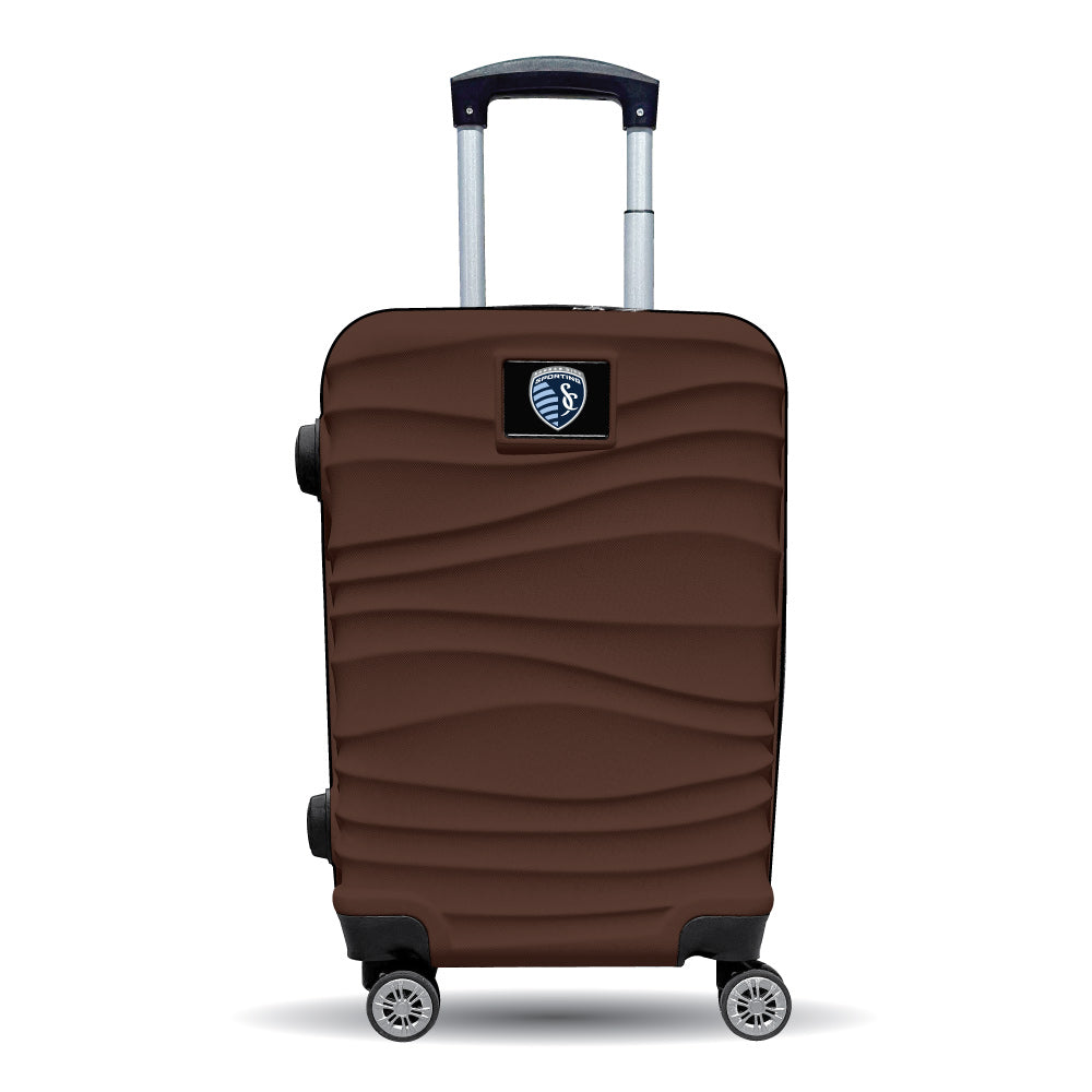 Sporting Kansas City Color Blitz 21-inch carry-on luggage in Brown