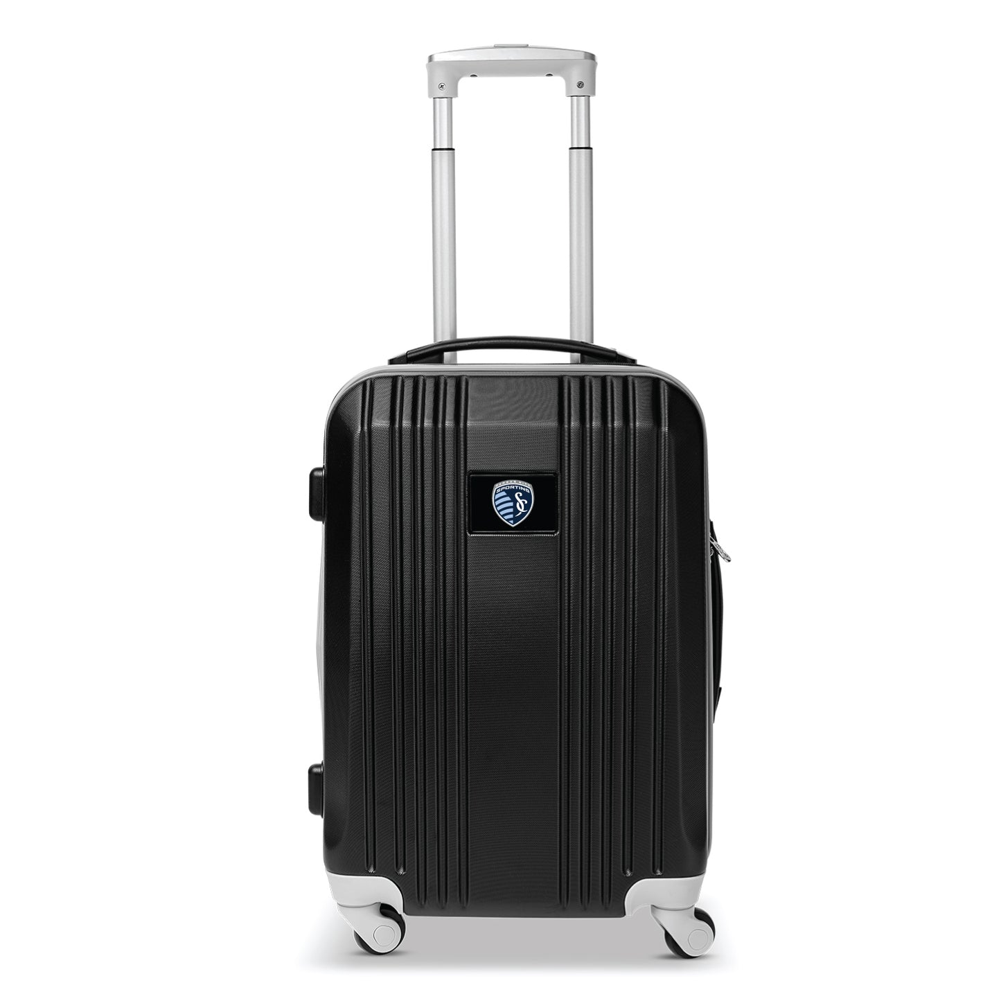 Sporting Kansas City 21" Two-Tone Carry On Spinner Luggage- GRAY