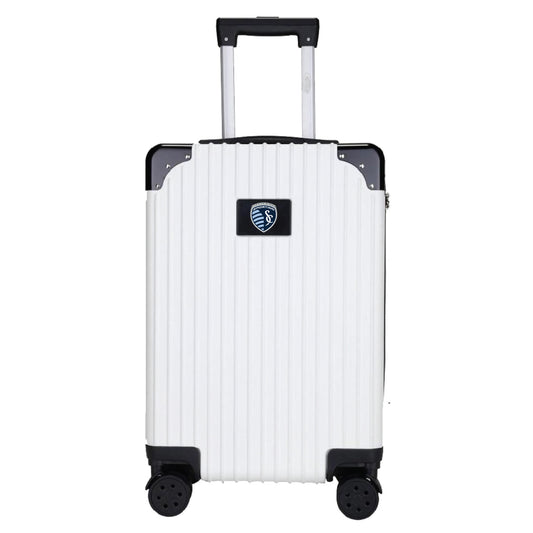 Sporting Kansas City 21" Exec 2-Toned Carry On Spinner -WHITE