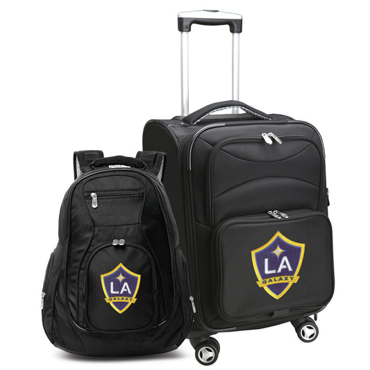 LA Galaxy 2-Piece Backpack & Carry-On Set