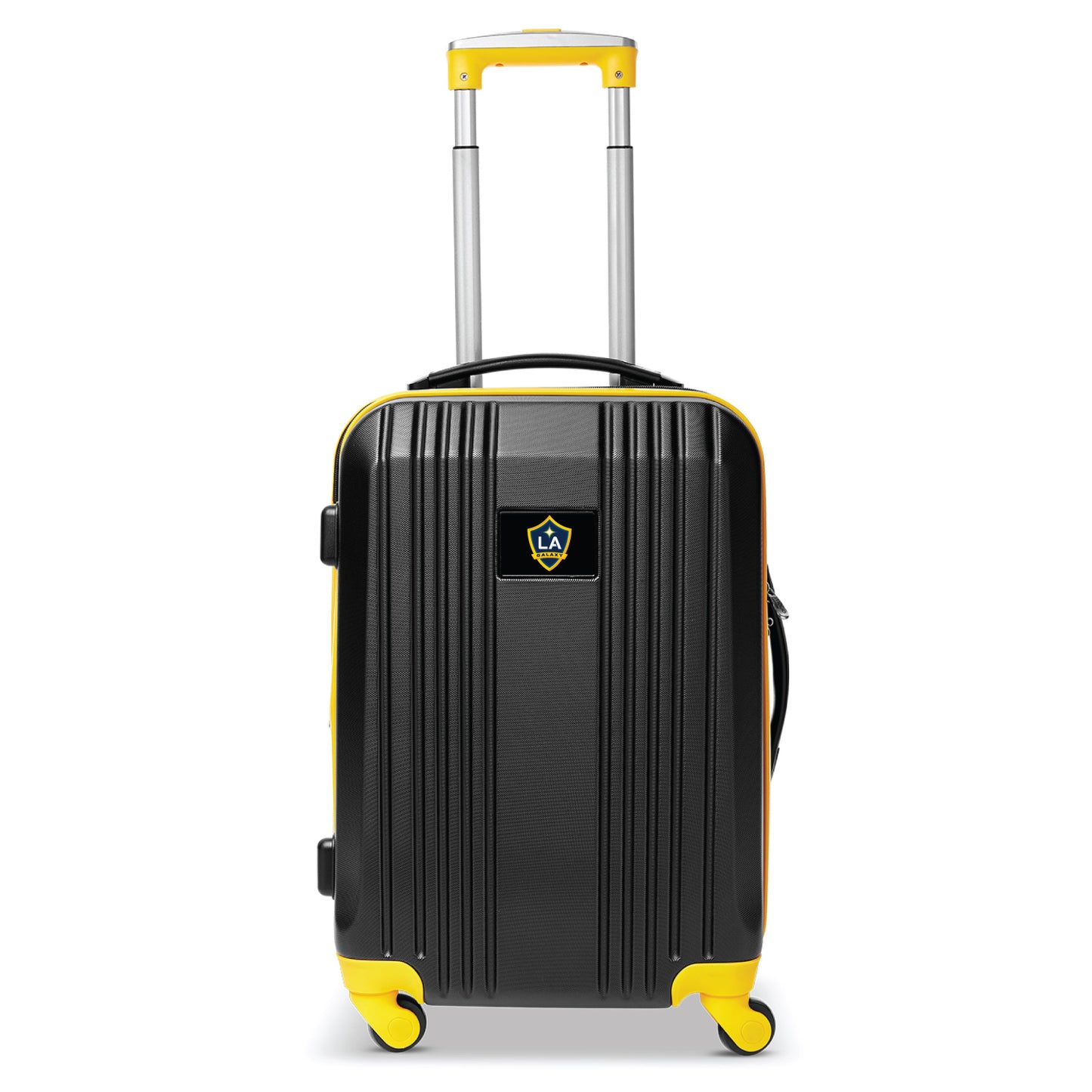 LA Galaxy 21" Two-Tone Carry On Spinner Luggage- YELLOW