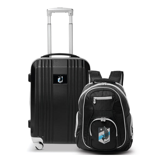 Minnesota United FC Premium 2-Piece Backpack & Carry-On Set- GRAY