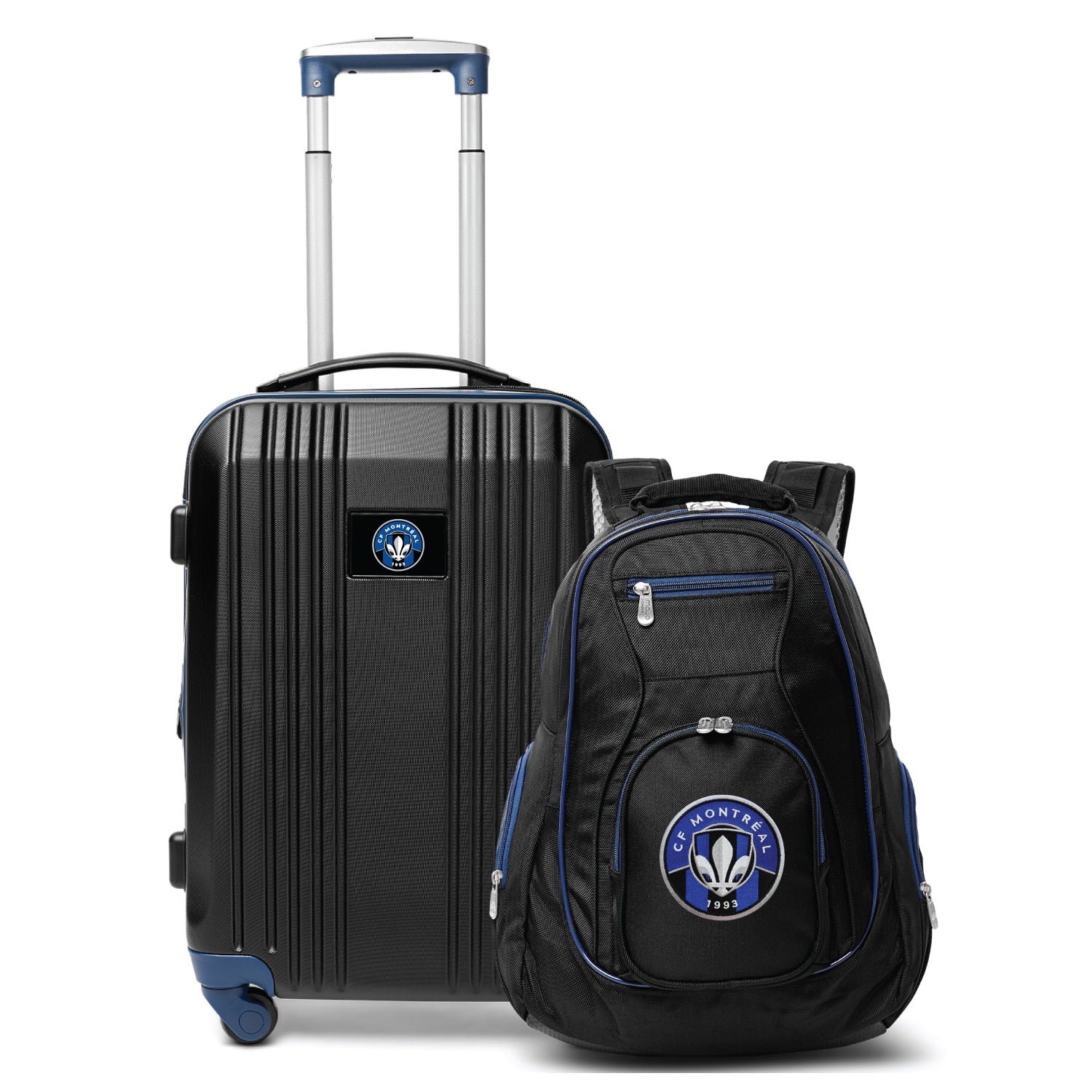 CF Montréal Premium 2-Piece Backpack & Carry-On Set- NAVY – mojosportsbags