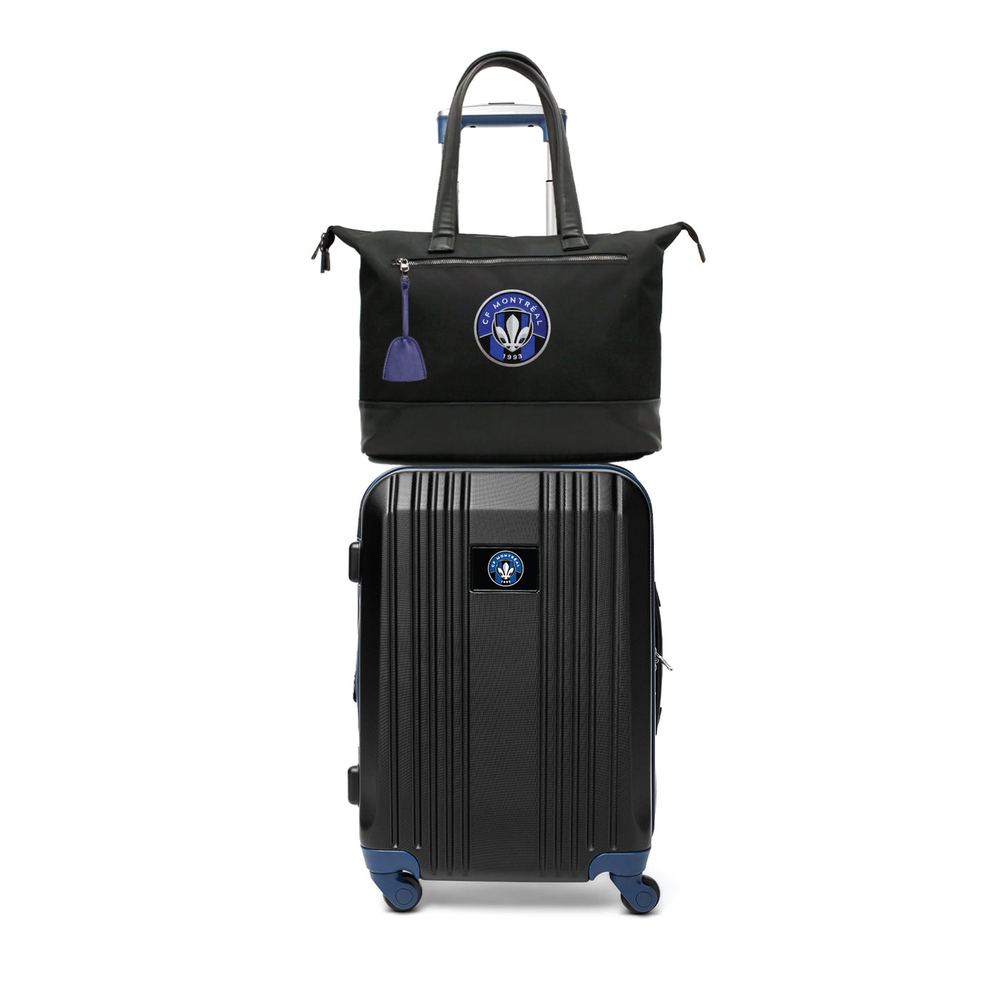 CF Montréal Tote Bag and Luggage Set -NAVY