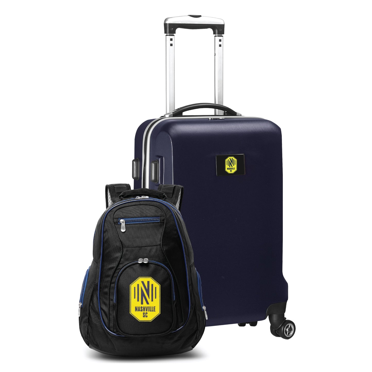 Nashville SC Deluxe 2 Piece Backpack & Carry-On Set -NAVY