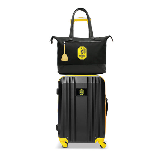 Nashville SC Tote Bag and Luggage Set -YELLOW