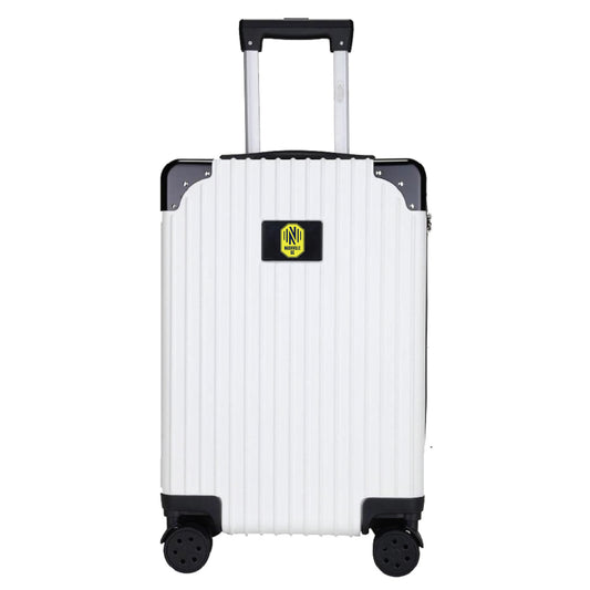 Nashville SC 21" Exec 2-Toned Carry On Spinner -WHITE