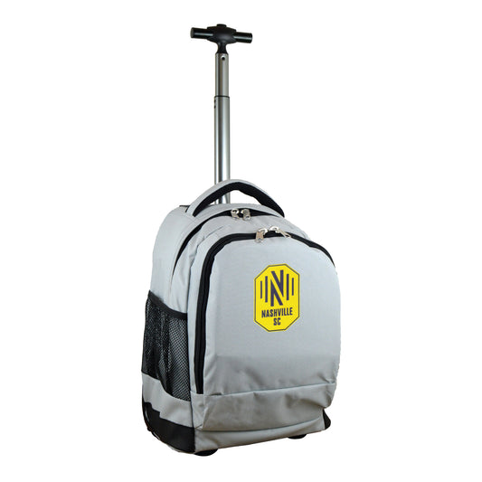 Nashville SC 19" Premium Wheeled Backpack-Gray