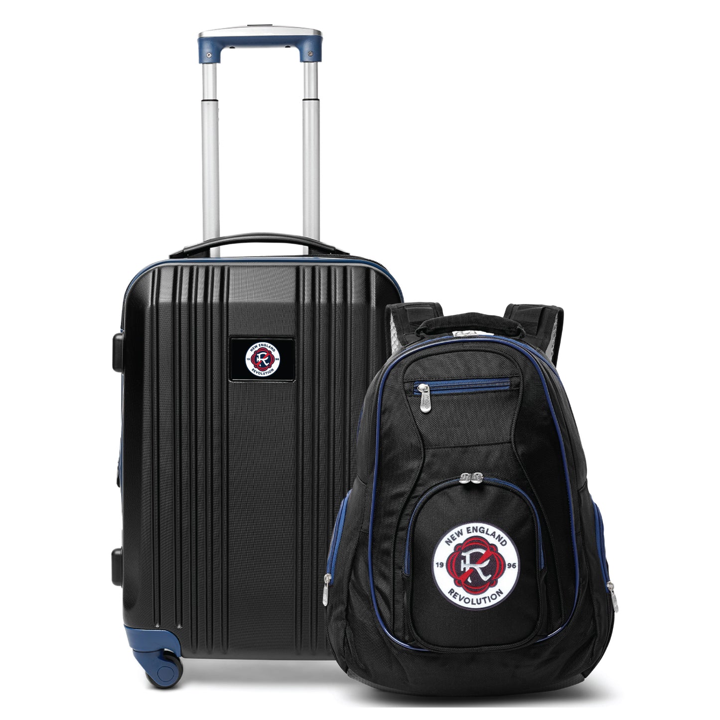 New England Revolution Premium 2-Piece Backpack & Carry-On Set- NAVY