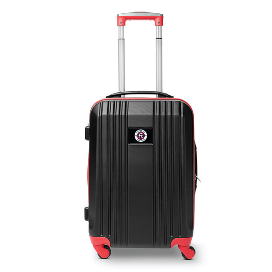 New England Revolution 21" Two-Tone Carry On Spinner Luggage- RED