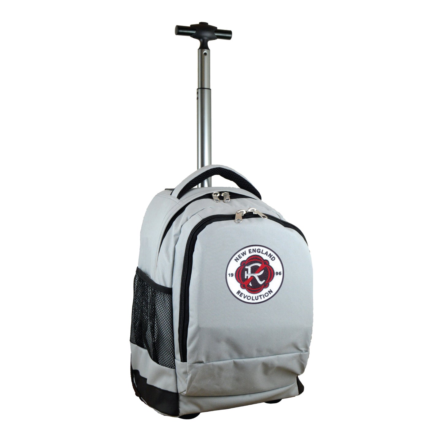 New England Revolution 19" Premium Wheeled Backpack-Gray