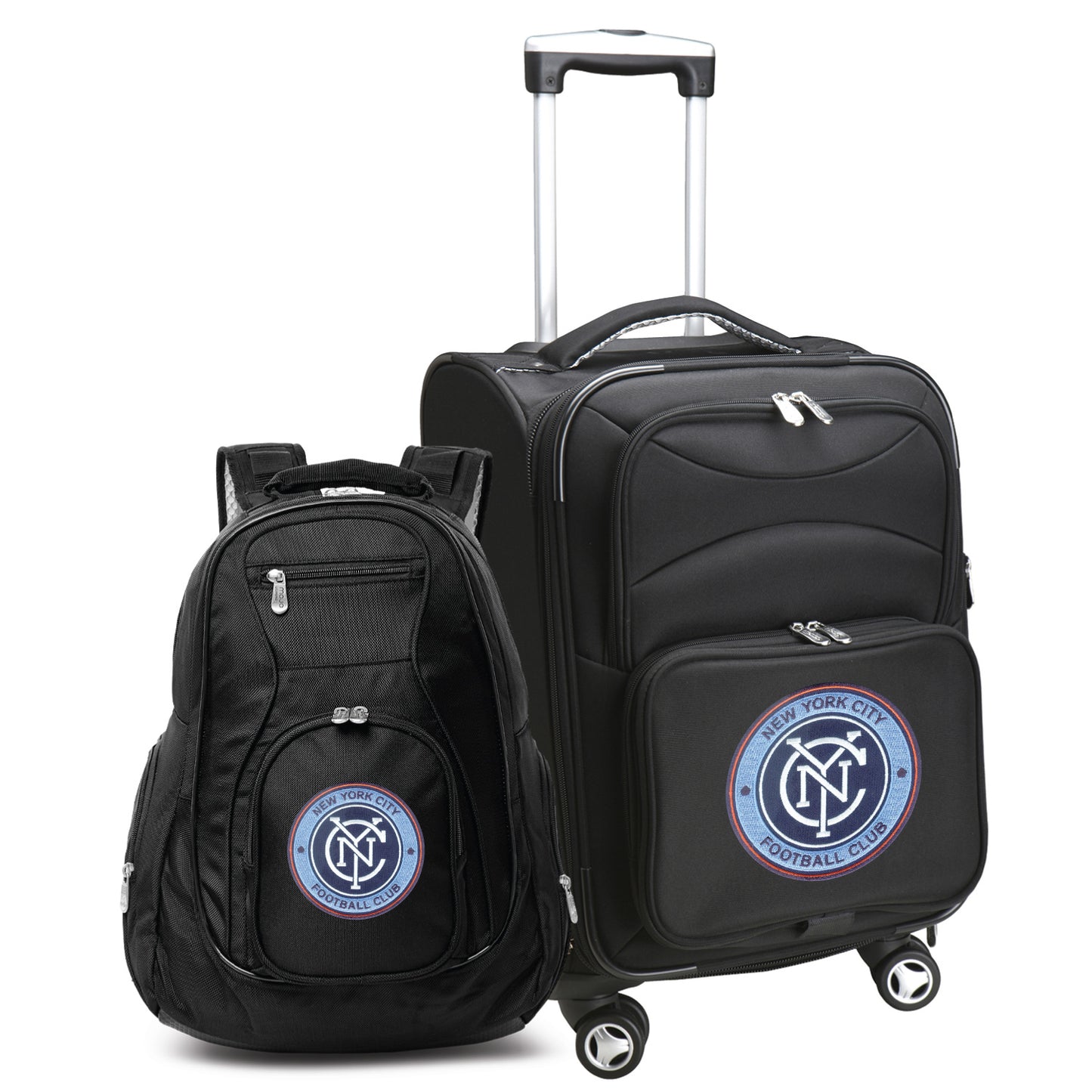 New York City FC 2-Piece Backpack & Carry-On Set