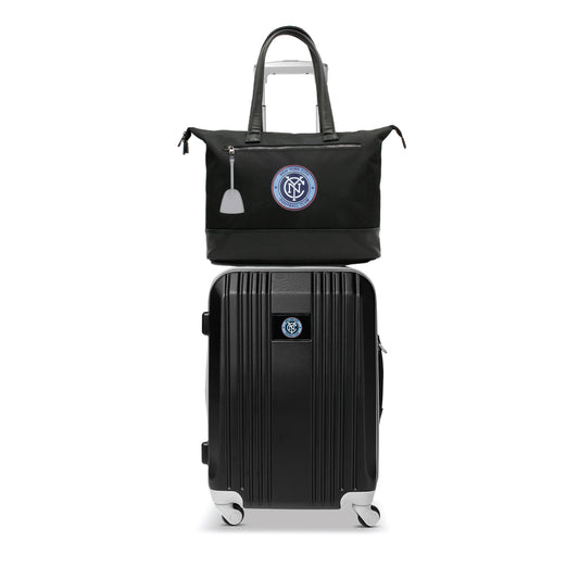 New York City FC Tote Bag and Luggage Set -GRAY