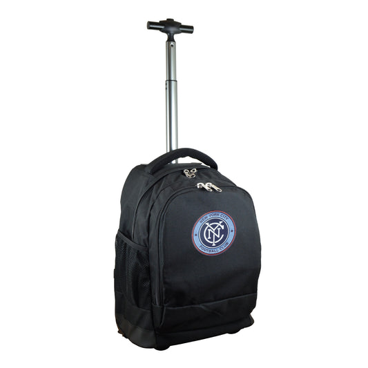 New York City FC 19" Premium Wheeled Backpack-Black