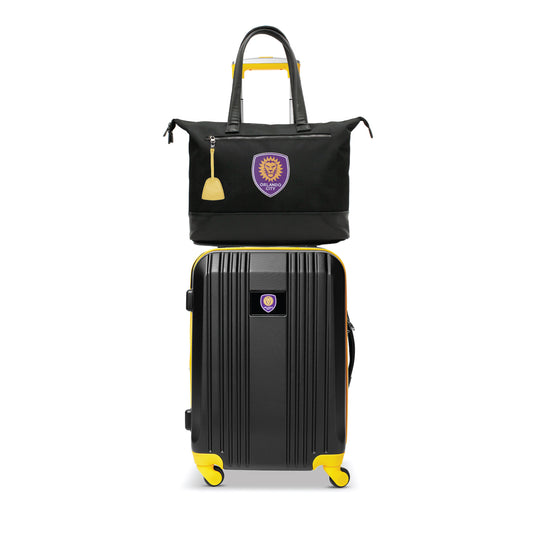 Orlando City SC Tote Bag and Luggage Set -YELLOW