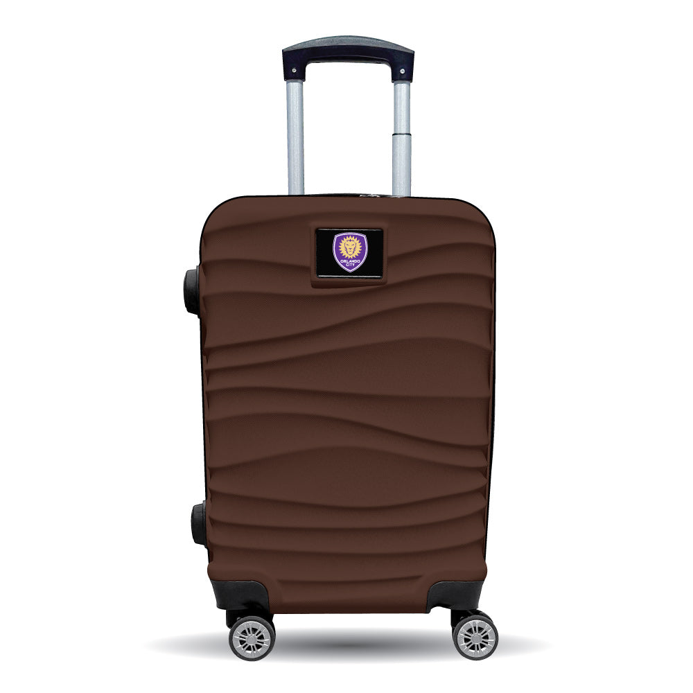 Orlando City Color Blitz 21-inch carry-on luggage in Brown