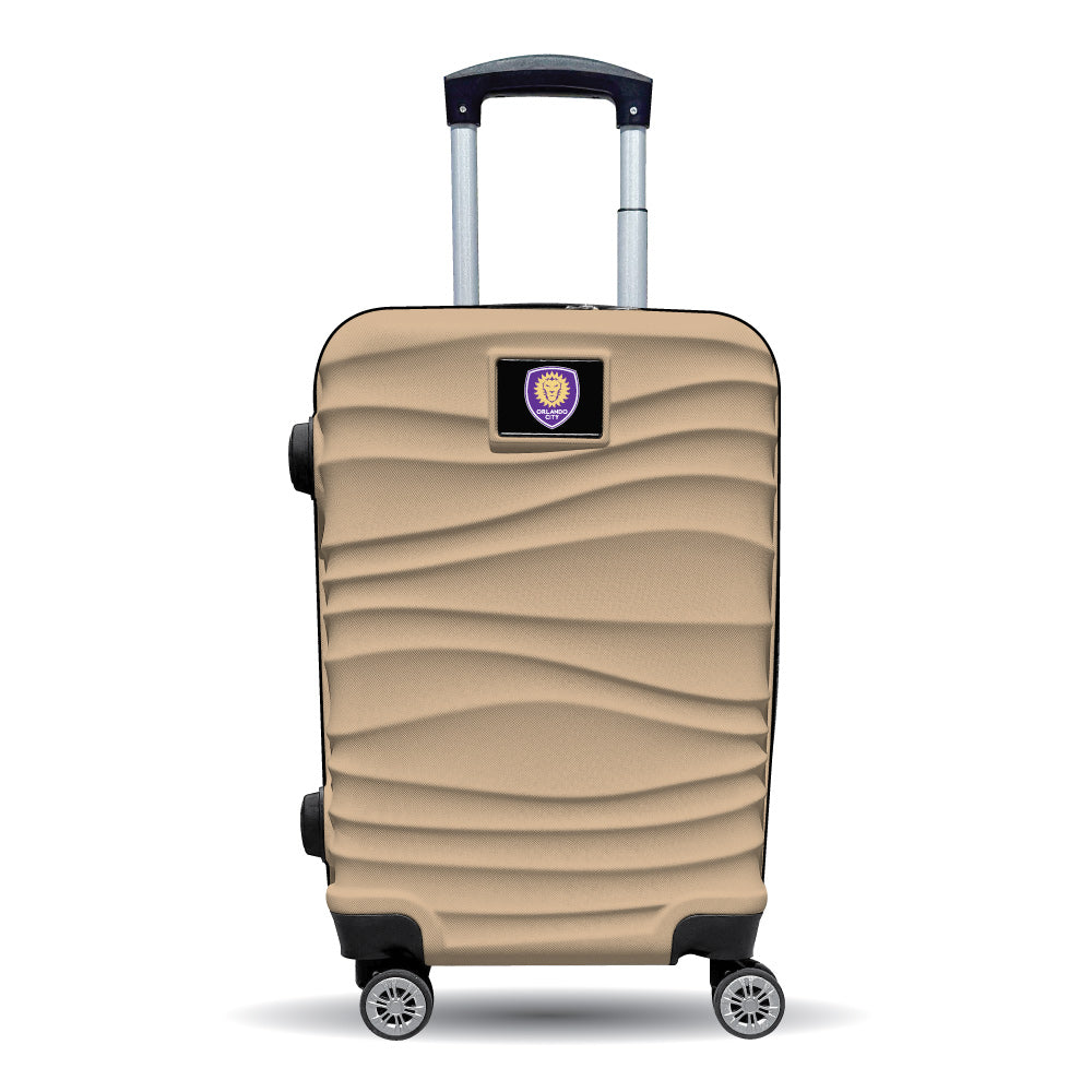 Orlando City Color Blitz 21-inch carry-on luggage in Tan