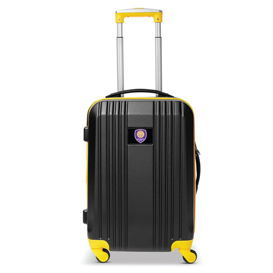 Orlando City SC 21" Two-Tone Carry On Spinner Luggage- YELLOW