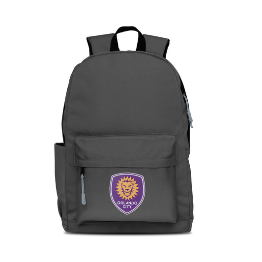 Orlando City SC Campus Laptop Backpack - Gray/Gray