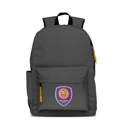 Orlando City SC Campus Laptop Backpack - Gray/Yellow