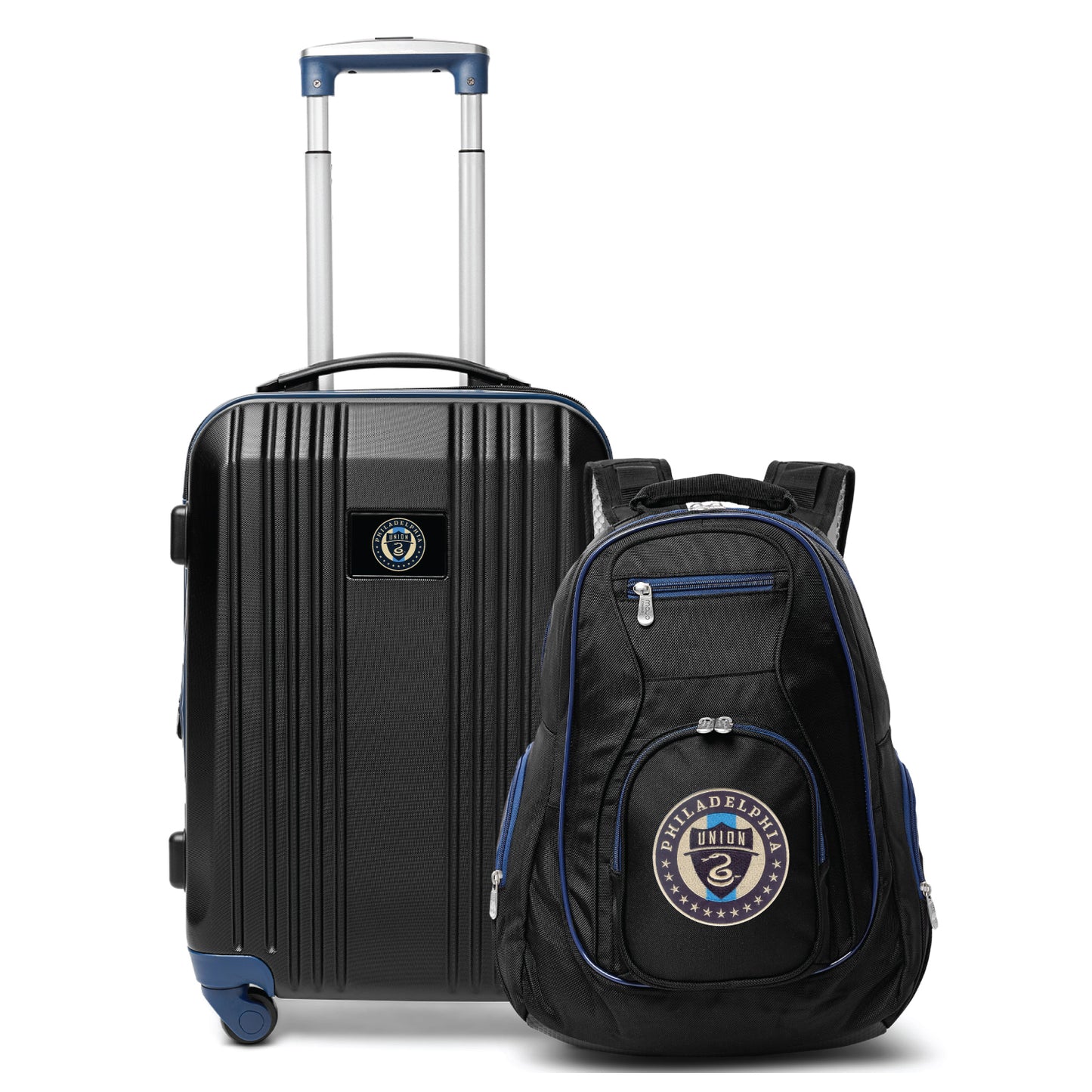 Philadelphia Union Premium 2-Piece Backpack & Carry-On Set- NAVY