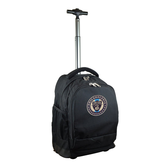 Philadelphia Union 19" Premium Wheeled Backpack-Black