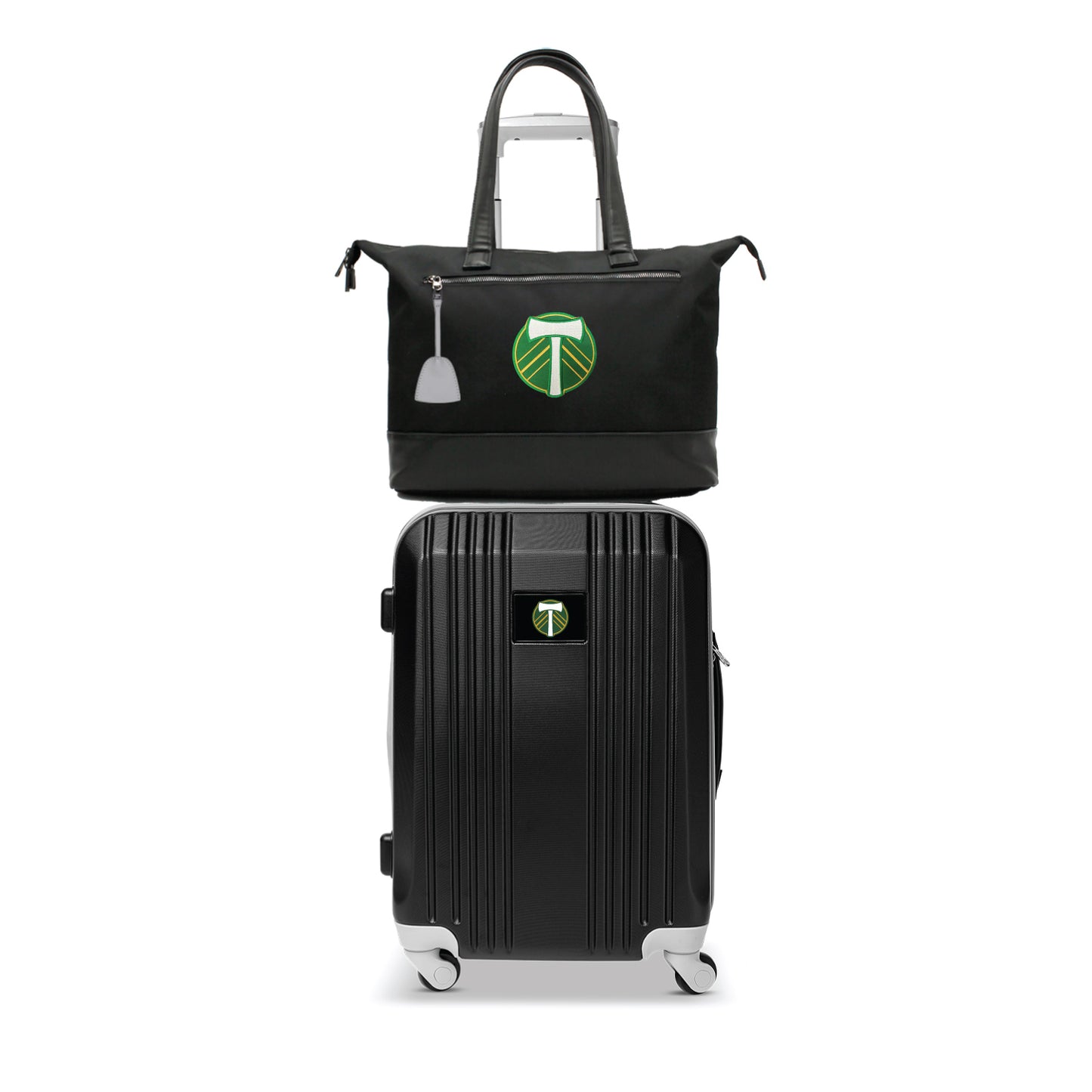 Portland Timbers Tote Bag and Luggage Set -GRAY