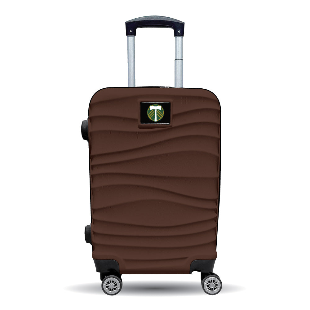 Portland Timbers Color Blitz 21-inch carry-on luggage in Brown