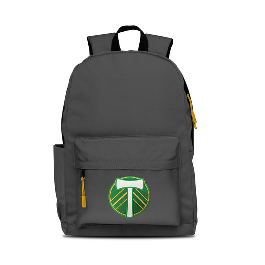 Portland Timbers Campus Laptop Backpack - Gray/Yellow