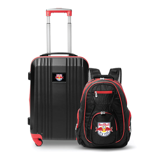 New York Red Bulls Premium 2-Piece Backpack & Carry-On Set- RED