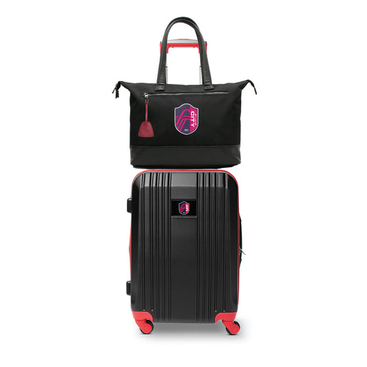 St. Louis City SC Tote Bag and Luggage Set -RED