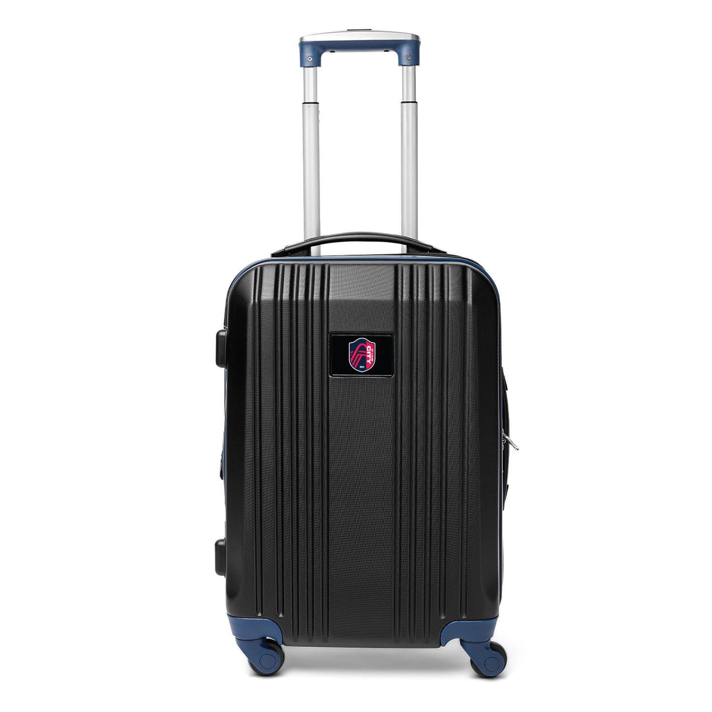 St. Louis City SC 21" Two-Tone Carry On Spinner Luggage- NAVY