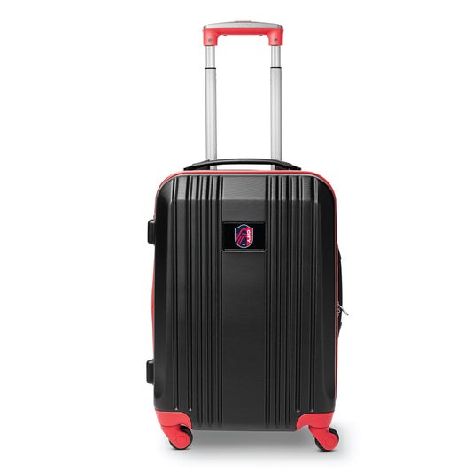 St. Louis City SC 21" Two-Tone Carry On Spinner Luggage- RED