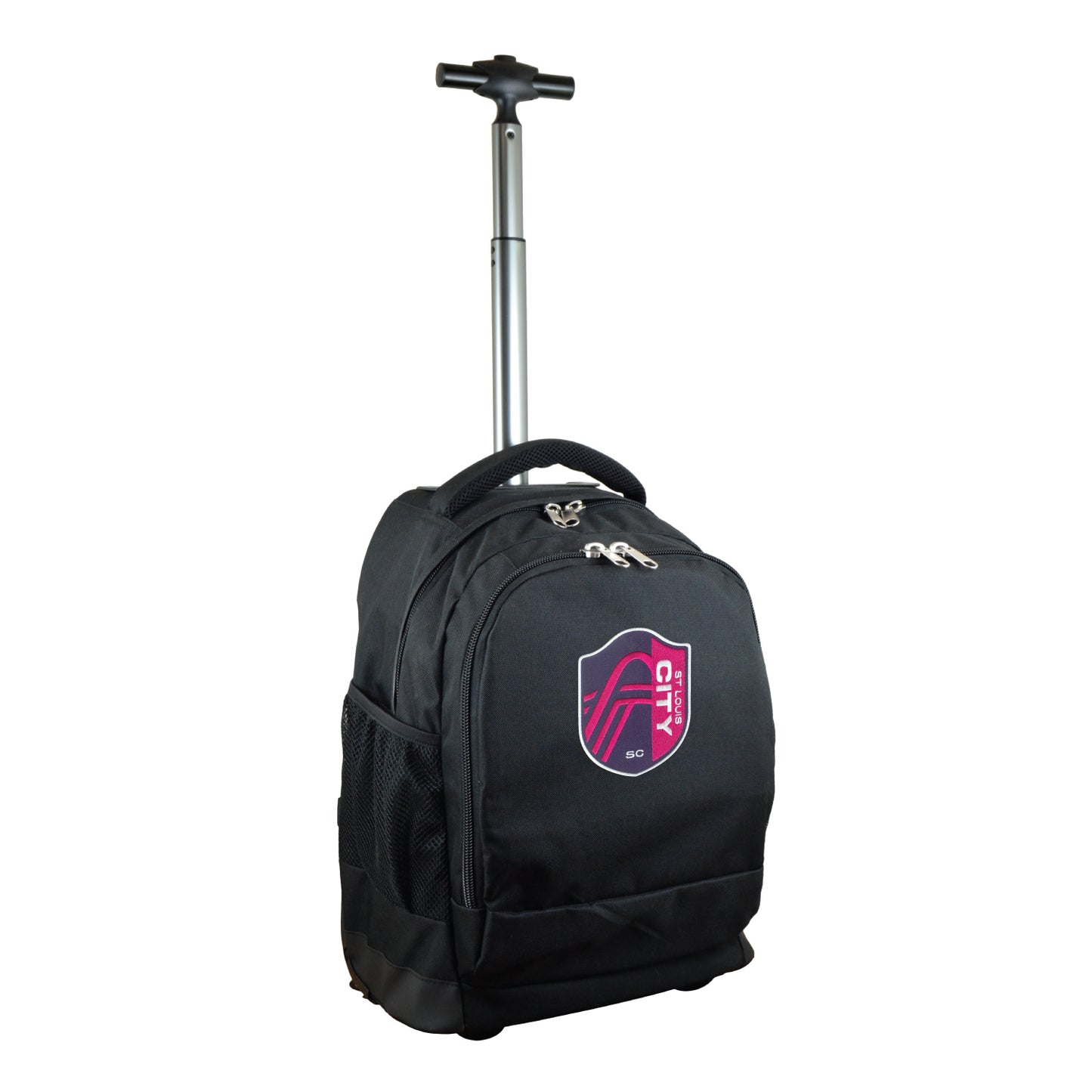 St. Louis City SC 19" Premium Wheeled Backpack-Black