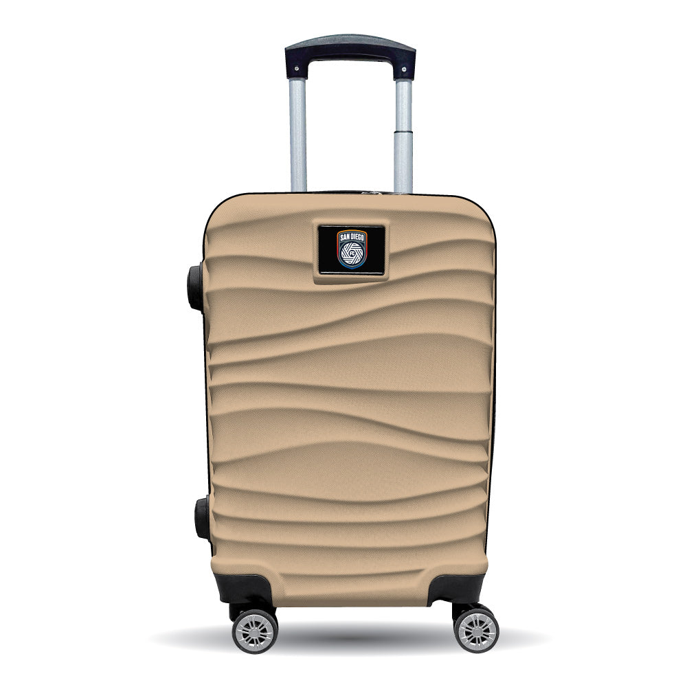 San Diego FC Color Blitz 21-inch carry-on luggage in Tan