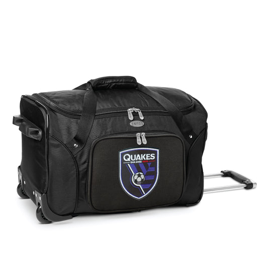 San Jose Earthquakes 22" Wheeled Duffel Bag